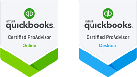 Certified QuickBooks ProAdvisor Badges